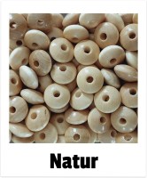 Holzlinsen 14mm natur